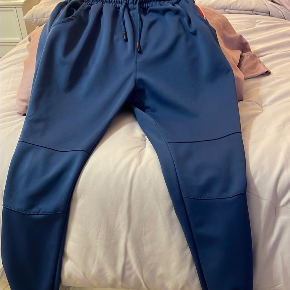 Men's Navy Jogger Pants